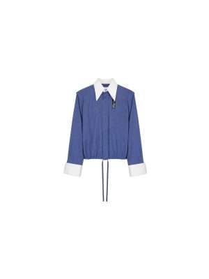 CAMISA CUELLO BLANCO T#